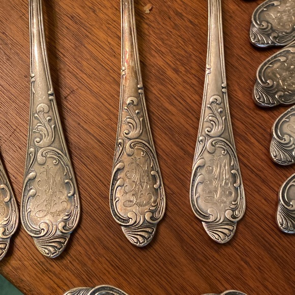 Fritz Voos Germany Silver Plate Flatware - Picture 3 of 5